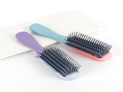 Factory Direct Sale Multicolor Teasing Brush Set Rat Tail Comb Professional Anti Static Wide Teeth Hair Comb Set