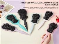 Hot Sale Guitar Shape Defining Curling Hair Styling Tool Wild Boar Bristle Comb Hair Brush Custom Curl Defining Hair Comb